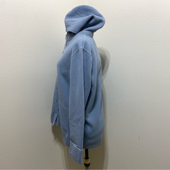 Lauren Ralph Lauren Hooded Jacket Sweater
Exposed Seams Snap Button Woman’s S/P - Picture 3 of 6